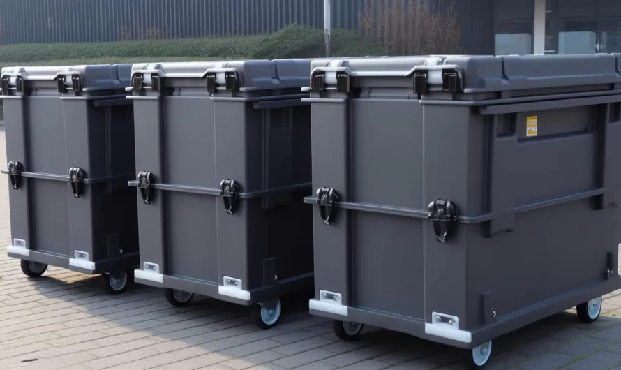 Skrzynie metalowe transportowe