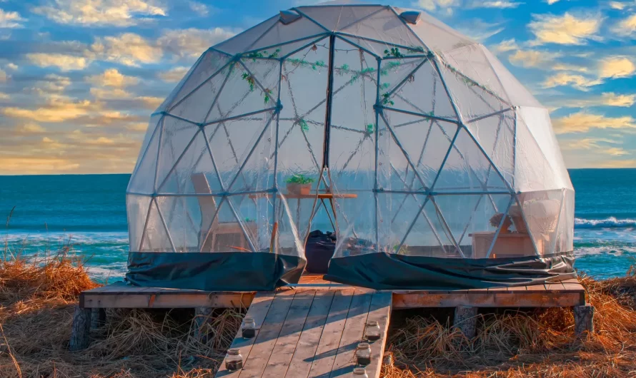 Namiot sferyczny glamping