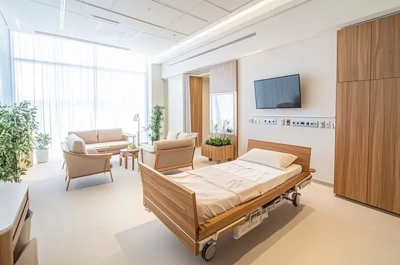 Łóżko rehabilitacyjne dla seniora