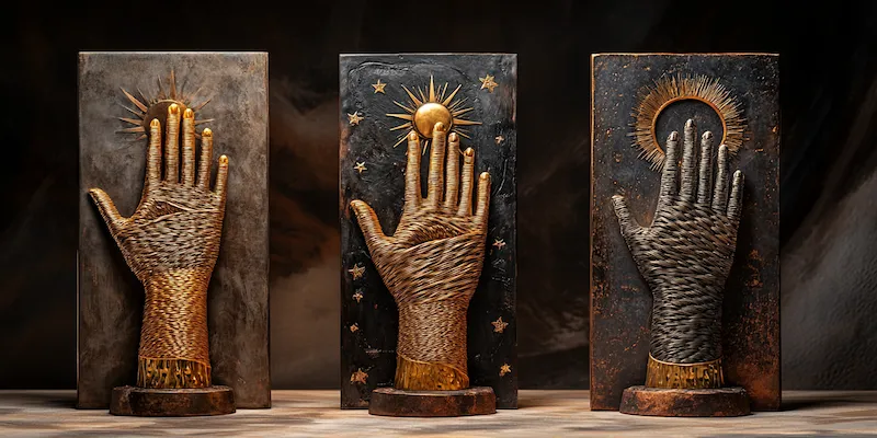 Statuetki metalowe