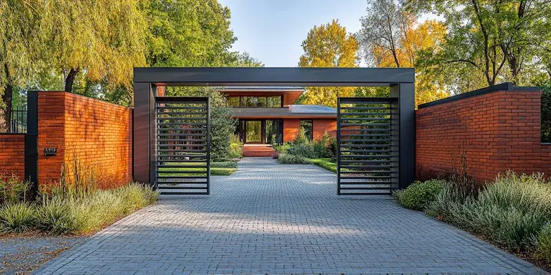 Aluminium Sichtschutzzaun aus Polen