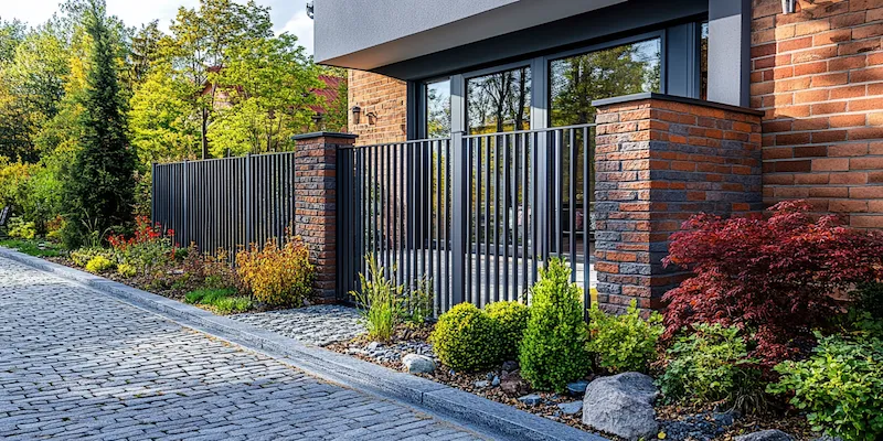 Aluminium Zaun Polen