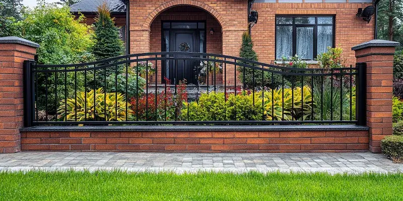 Metallzäune aus Polen mit montage
