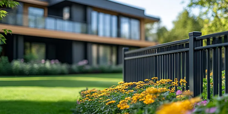 Metalzaune aus Polen