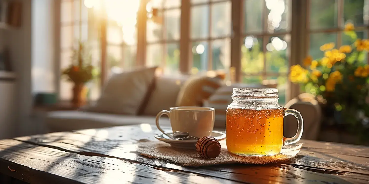 Miód gryczany na włosy