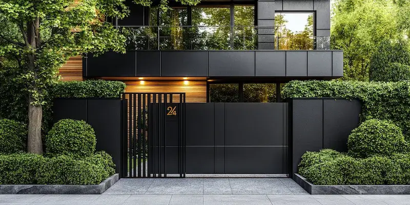 Zaunelemente aus Polen