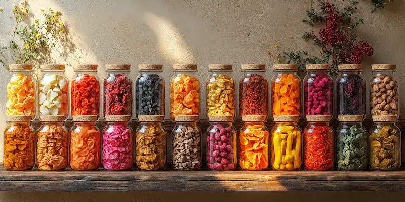 Co zawierają suszone owoce?