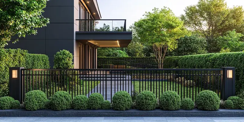 Edelstahlzäune aus Polen - langlebig und wartungsarm