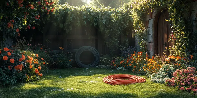 Jak zwinąć wąż ogrodowy?