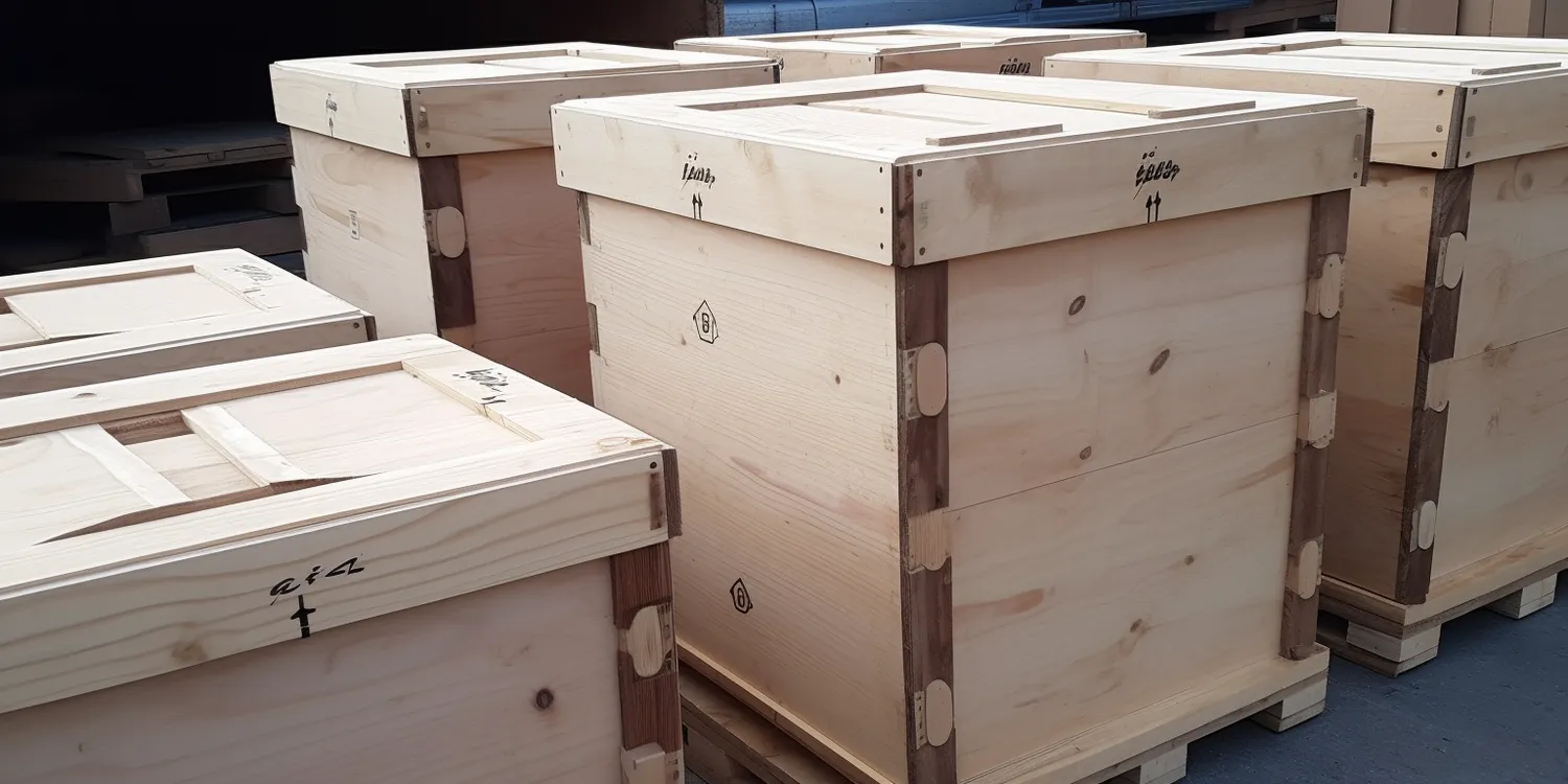 Skrzynie transportowe na kolkach
